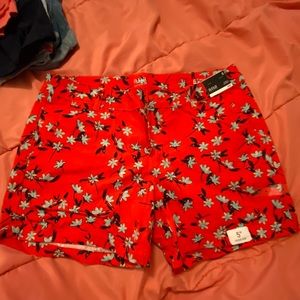 Floral Print Shorts